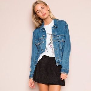 Brandy Suede Mini Skirt